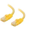 Image de C2G Enhanced Cat5E 350MHz Snagless Patch Cable - cordon de raccordement - 15 m - jaune