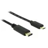 Image de Delock - Câble USB - 24 pin USB-C (M) pour Micro-USB de type B (M) - USB 2.0 - 3 A - 2 m - noir