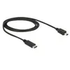 Image de Delock - Câble USB - 24 pin USB-C (M) pour mini-USB de type B (M) - USB 3.1 - 1 m - noir