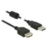 Image de Delock - Rallonge de câble USB - USB (M) pour USB (F) - USB 2.0 - 2 m - noir