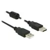 Image de Delock - Câble USB - USB (M) pour USB (M) - USB 2.0 - 1.5 m - noir