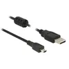 Image de Delock - Câble USB - USB (M) pour mini USB type B (M) - USB 2.0 - 3 m - noir