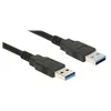 Image de Delock - Câble USB - USB type A (M) pour USB type A (M) - USB 3.0 - 1.5 m - noir