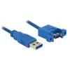 Image de DeLOCK Panel-mount - câble USB - 1 m