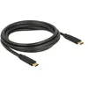 Image de Delock - Câble USB - USB-C (M) pour USB-C (M) - USB 3.1 Gen 1 - 5 A - 2 m - noir