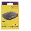 Image de Delock USB 3.0 Sharing Switch 4 - 1 - Commutateur de partage des périphériques USB - 4 x SuperSpeed USB 3.0 - de bureau