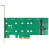 Image de DeLOCK Delock PCI Express Card > 2 x internal M.2 Key B with RAID - Contrôleur de stockage - M.2 Card - profil bas - RAID RAID 0, 1 - PCIe 2.0 x4