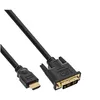 Image de InLine - Câble adaptateur - liaison simple - HDMI mâle pour DVI-D mâle - 7.5 m - blindé - noir