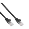 Image de InLine - Cordon de raccordement - RJ-45 (M) pour RJ-45 (M) - 50 cm - UTP - CAT 5e - moulé - noir