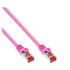 Image de InLine cordon de raccordement - 5 m - rose