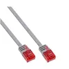Image de InLine - Cordon de raccordement - RJ-45 (M) pour RJ-45 (M) - 1.5 m - UTP - CAT 6 - moulé, plat - gris