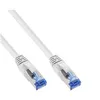 Image de InLine - Cordon de raccordement - RJ-45 (M) pour RJ-45 (M) - 1.5 m - SFTP, PiMF - CAT 6a - sans halogène, sans crochet - blanc