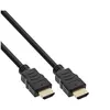 Image de InLine Premium - Câble HDMI avec Ethernet - HDMI mâle pour HDMI mâle - 3 m - triple blindage - noir - support 4K