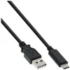 Image de InLine - Câble USB - 24 pin USB-C (M) pour USB (M) - USB 2.0 - 3 A - 50 cm - noir