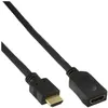 Image de InLine High Speed - Câble de rallonge HDMI - HDMI mâle pour HDMI femelle - 2 m - noir