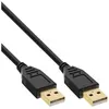 Image de InLine - Câble USB - USB (M) pour USB (M) - 3 m - noir
