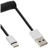 Image de InLine - Câble USB - USB (M) pour 24 pin USB-C (M) - USB 2.0 - 2 m - noir