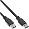 Image de InLine - Câble USB - USB type A (M) pour USB type A (M) - USB 3.0 - 30 cm - noir
