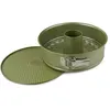 Image de Moule à manqué et à savarin double fond 26 cm Zenker Green Vision ref 7453