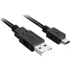 Image de Sharkoon - Câble USB - USB (M) pour mini USB type B (M) - USB 2.0 - 50 cm - noir