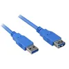 Image de Sharkoon - Rallonge de câble USB - USB type A (F) pour USB type A (M) - USB 3.0 - 1 m - noir