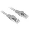 Image de Sharkoon - Cordon de raccordement - RJ-45 (M) pour RJ-45 (M) - 1.5 m - SFTP - CAT 6 - démarré, sans crochet - gris