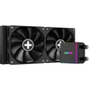 Image de Xilence Performance X Series LQ240PRO - Système de refroidissement liquide de processeur - (pour : LGA1156, LGA1155, LGA2011, LGA1150, LGA1151, AM4, LGA2066, LGA1200, LGA1700, AM5) - cuivre - 120 mm - noir