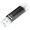 Image de Clé USB Laeta Twin, USB 3.0, 32 GB, 40 MB/s, noire, emballage fin