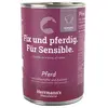 Image de Herrmann's Selection Sensible 6 x 400 g pour chien - cheval, patates douces bio, courgettes bio
