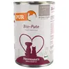 Image de Herrmann's Pure Viande / Pure Viande Bio 6 x 400 g pour chien et chat - dinde bio