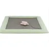 Image de Junior Matelas Griffoir - Trixie - 47 X 47 Cm - Gris / Menthe