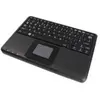 Image de Perixx PERIBOARD-510HPLUS, Clavier filaire avec Touchpad - Super mini 230x160x17 mm - Hub 2 Ports - Port USB - Cable 1.8m - Touches Notebook - AZERTY