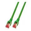 Image de EFB-Elektronik ECOLAN - Cordon de raccordement - RJ-45 (M) pour RJ-45 (M) - 2 m - pairs in metal foil (PiMF) - CAT 6 - vert