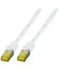 Image de EFB-Elektronik - Cordon de raccordement - RJ-45 (M) pour RJ-45 (M) - 25 cm - SFTP - CAT 6a - sans halogène, moulé - blanc