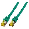 Image de EFB-Elektronik - Cordon de raccordement - RJ-45 (M) pour RJ-45 (M) - 2 m - SFTP, PiMF - CAT 7 - démarré, sans halogène, moulé - vert