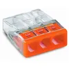Image de Wago Contact 2273 203 100 Bornes Wago 2273 3 X 0,5 A 2,. Wago. Transparent