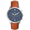 Image de Montre Fossil Neutra Chronograph en acier inoxydable pour homme, FS5453