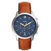 Image de Fossil Fossil Montre Marron Chronographe Hommes Neutra Chrono Fs5453