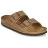 Image de Mules Birkenstock Arizona Sfb Cuir W Marron - 38