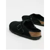 Image de Birkenstock Birkenstock - Boston - Sabots Doublés De Fourrure - Noir - 259883 - 37