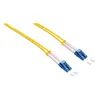 Image de LogiLink - Cordon de raccordement - mode unique LC (M) pour mode unique LC (M) - 1 m - fibre optique - duplex - 9 / 125 micromètres - OS2 - sans halogène - jaune