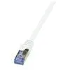 Image de LogiLink LogiLink 10m Cat.6A 10G S/FTP câble de réseau Blanc Cat6a S/FTP (S-STP)