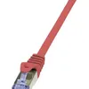 Image de LogiLink PrimeLine - cordon de raccordement - 0.25 m - rouge