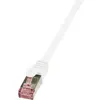 Image de Câble réseau LogiLink CAT 6S/FTP 7.50 m blanc - CQ2081S - 7.50 m - blanc - [1x RJ45 mâle - 1x RJ45 mâle]
