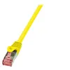 Image de LogiLink PrimeLine - cordon de raccordement - 25 cm - jaune