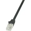 Image de LOGILINK Câble réseau (RJ45) CAT6 U/UTP Noir 750M