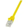 Image de LogiLink EconLine - cordon de raccordement - 25 cm - jaune