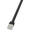 Image de LogiLink SlimLine - cordon de raccordement - 5 m - noir