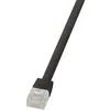 Image de LogiLink SlimLine - cordon de raccordement - 20 m - noir