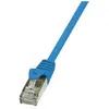Image de LogiLink LogiLink 2m Cat.5e F/UTP câble de réseau Bleu Cat5e F/UTP (FTP)